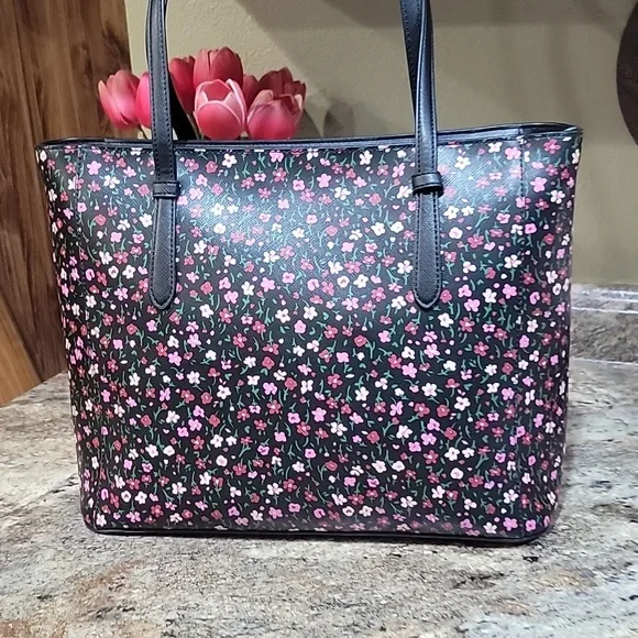 Kate Spade EUC LIKE NEW Schuyler Splendid Ditsy  Tote - Picture 5 of 9
